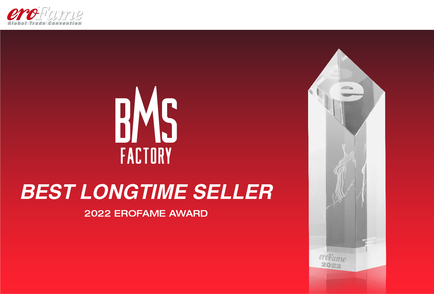 Ero Fame Award - Best Longtime Seller